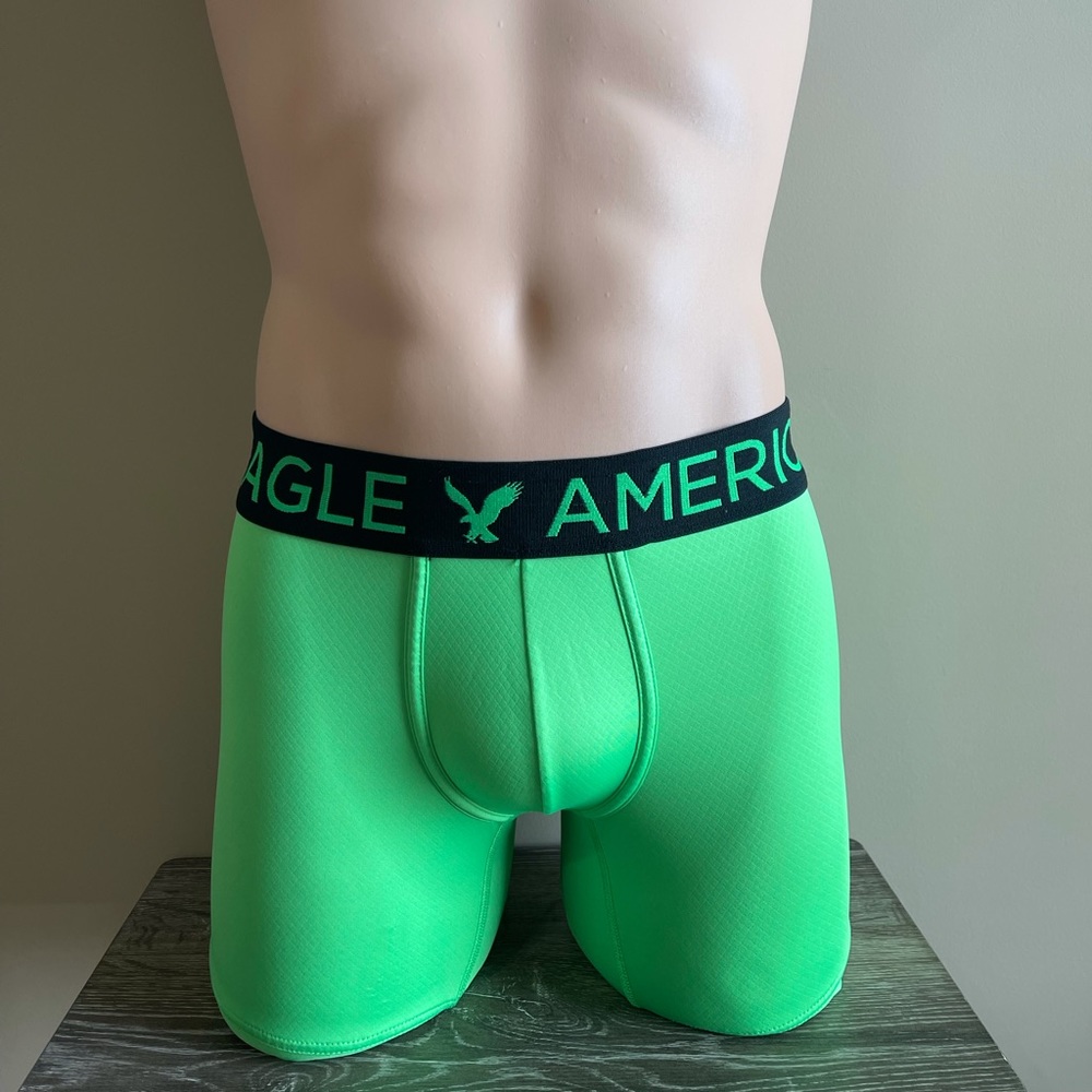 American Eagle Neon Green Boxer Briefs SZ XS